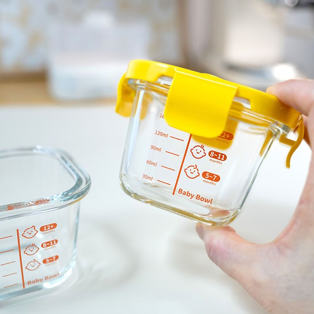 Baby Food Glass Jars - 170ml Baby Food Storage Jar Glass
