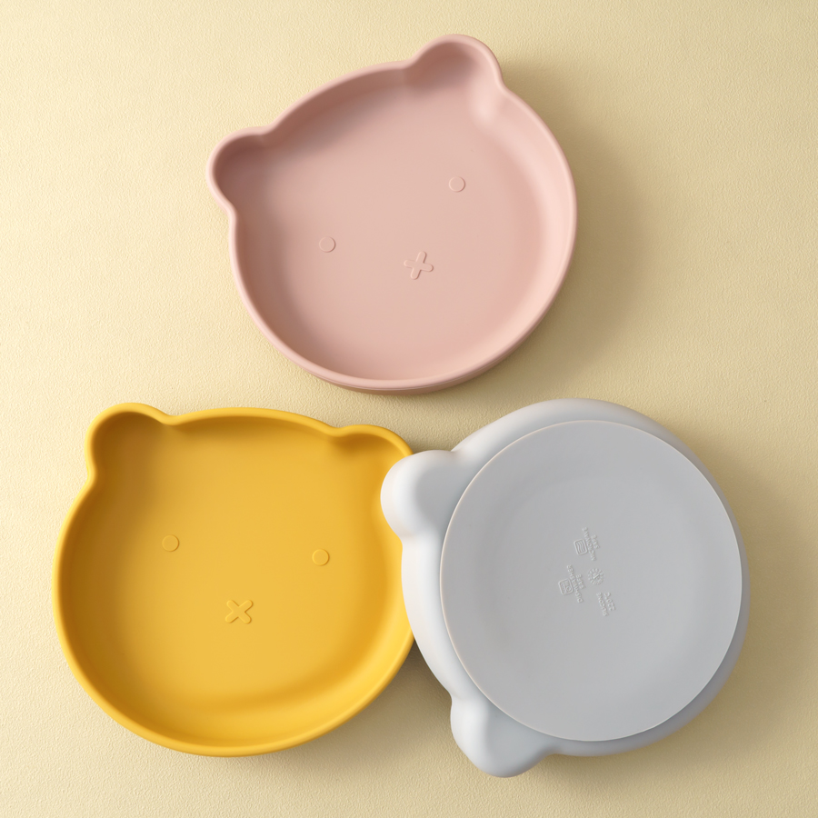 Baby Food Product - 1PC Silicone Baby Dishes Suction Dining