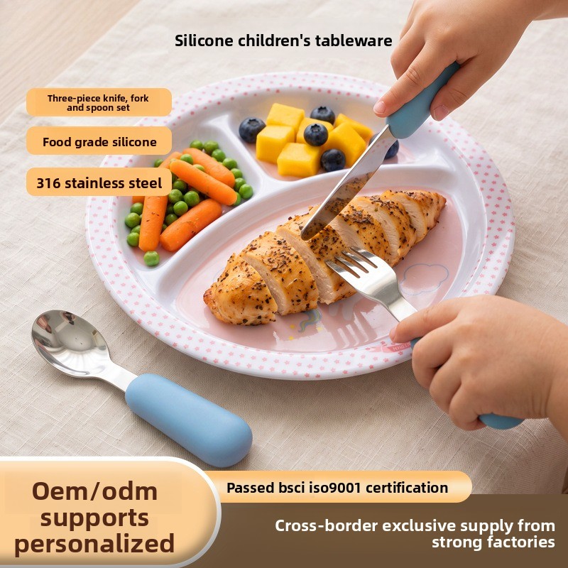 Food grade silicone baby table - Baby Food Knife Set 评论和价格