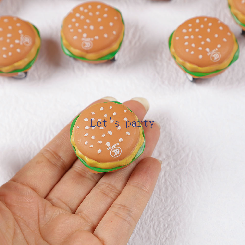 15Pcs Mini Cute 3D Burger Pull - Baby Food Product 评论和价格