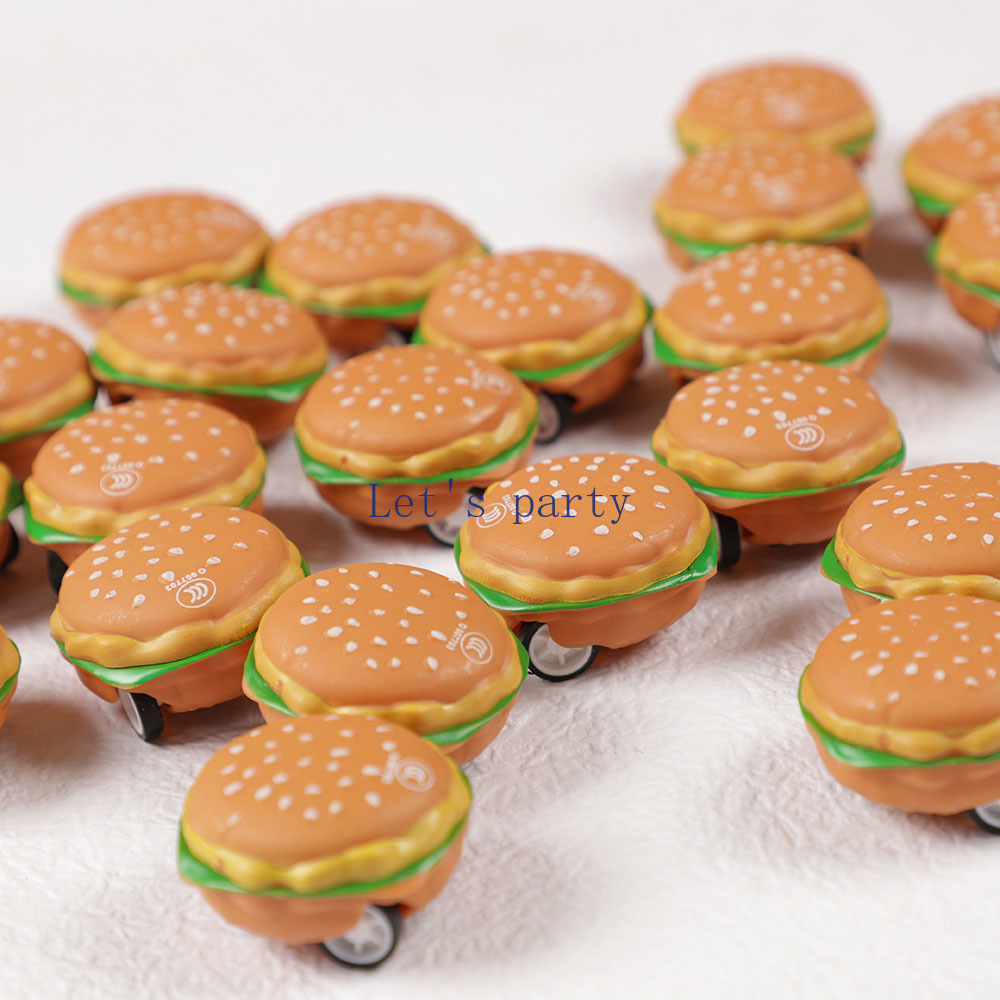 15Pcs Mini Cute 3D Burger Pull - Baby Food Product 评论和价格