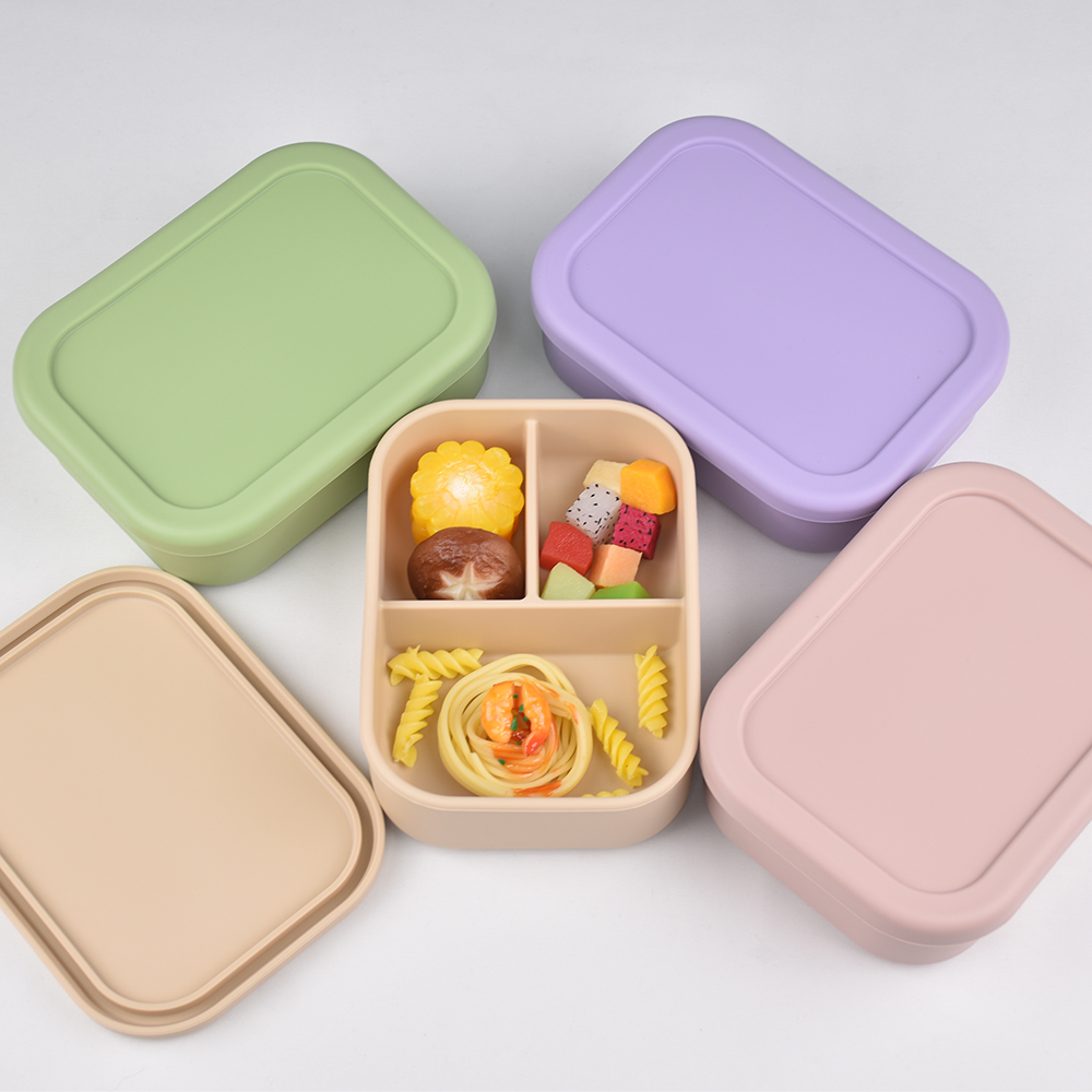 3-Compartment Food Grade Silic - Baby Food Nan 评论和价格
