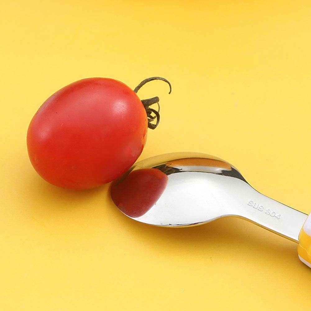 2pcs Cute Tableware Food Train - Baby Food Knife Set 评论和价格