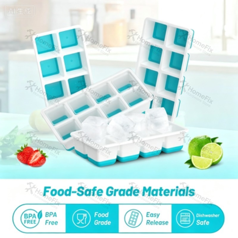 New 8‑Grid Ice Cube Mold, Soft - Baby Food Homemade 评论和价格