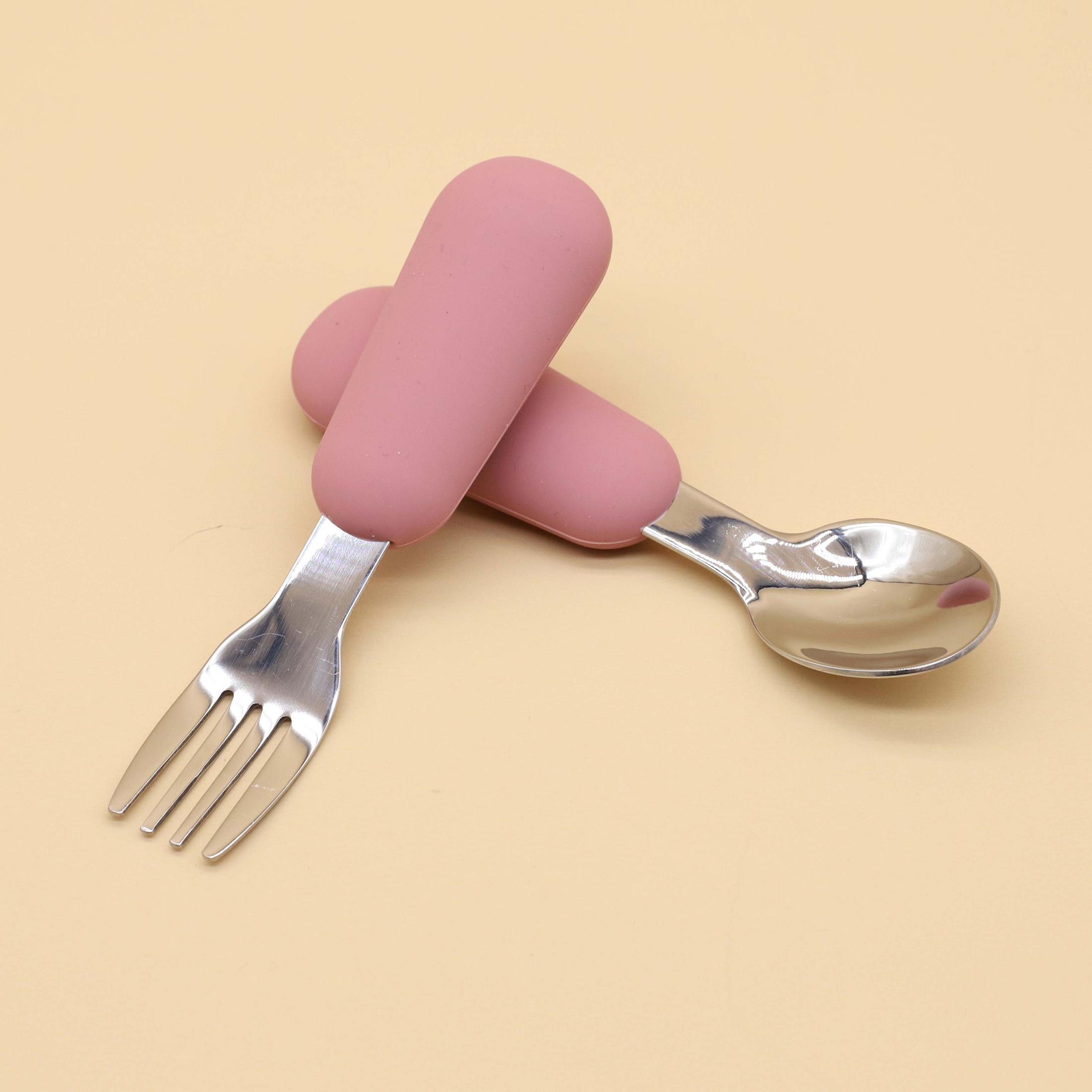 Silicone stainless steel spoon - Baby Food Guide 评论和价格