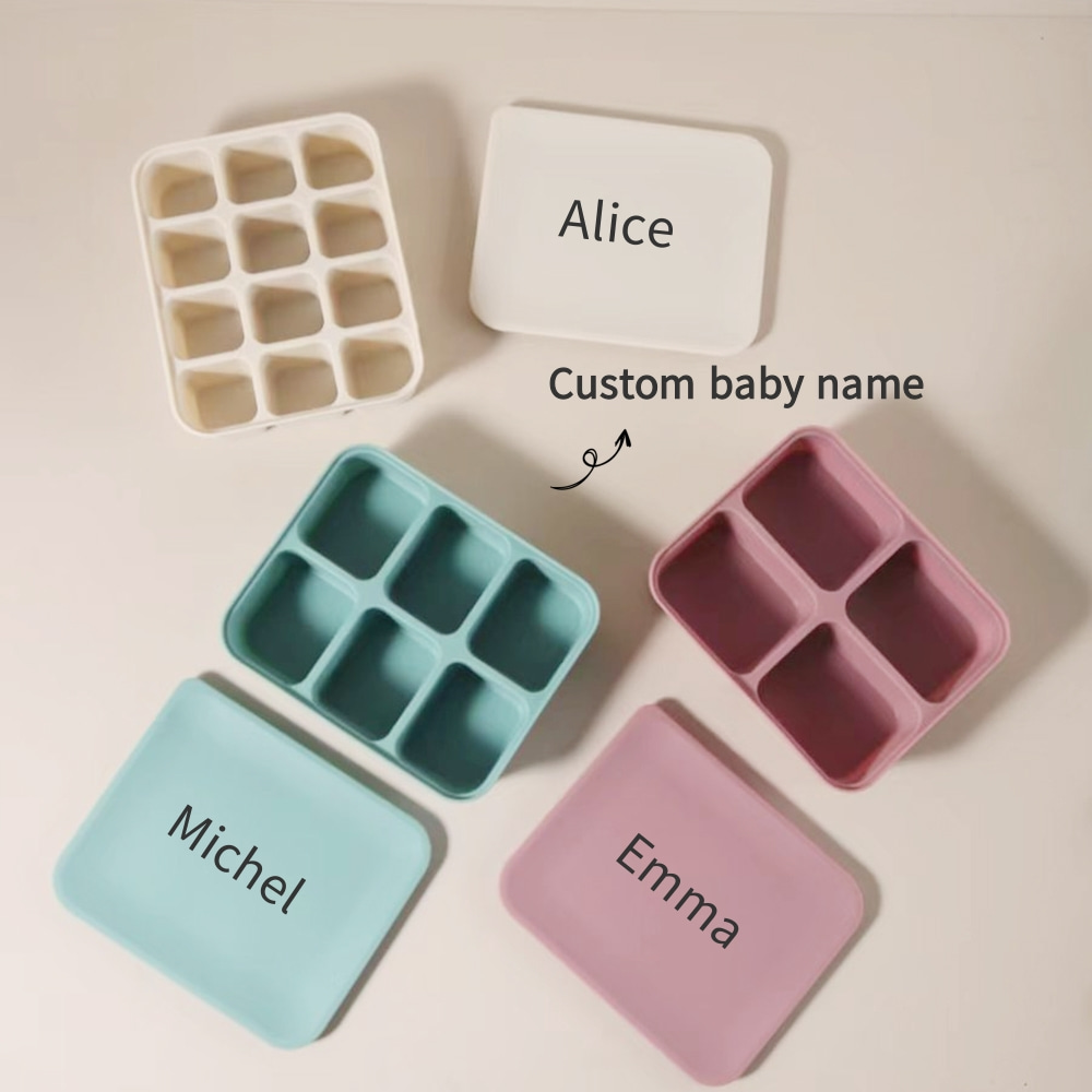 Personalized Baby Food Freezer - Baby Food Glass Jars 评论和价格