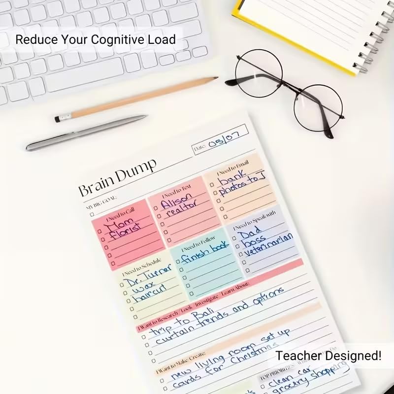 50 Page Brain Dump Tear-Off To - Baby Food Schedule 评论和价格