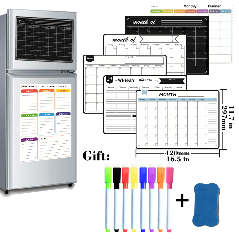 A3 Size Magnetic Monthly Weekl - Baby Food Schedule 评论和价格