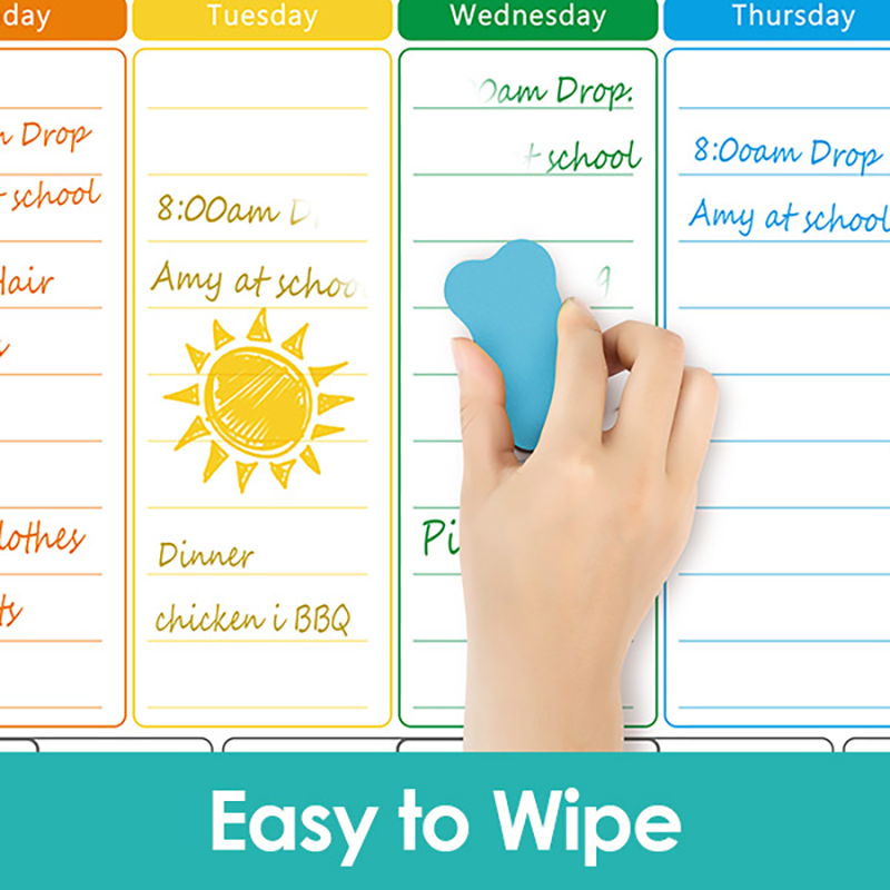 A3 Size Magnetic Monthly Weekl - Baby Food Schedule 评论和价格