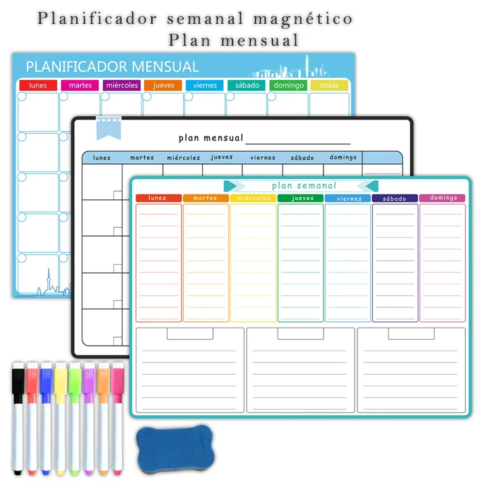 A3 Size Magnetic Weekly &month - Baby Food Schedule 评论和价格