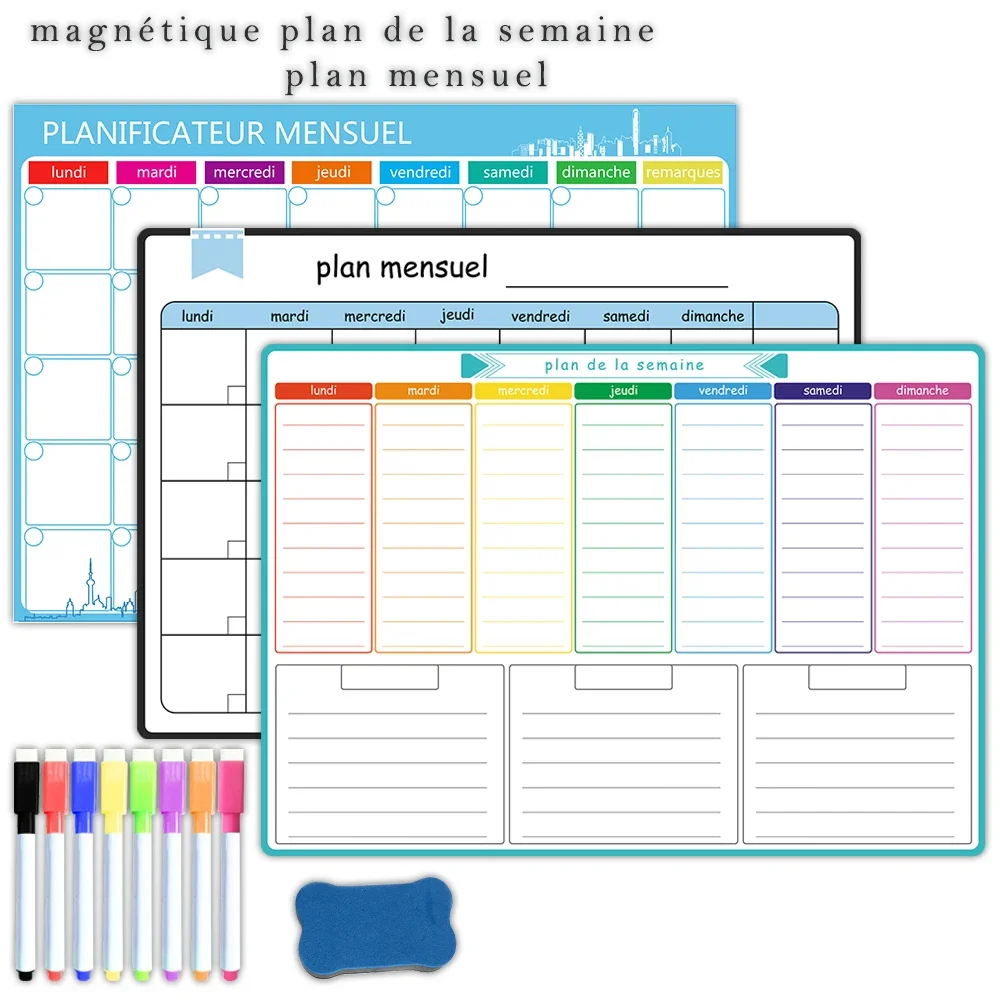 A3 Size Magnetic Weekly &month - Baby Food Schedule 评论和价格