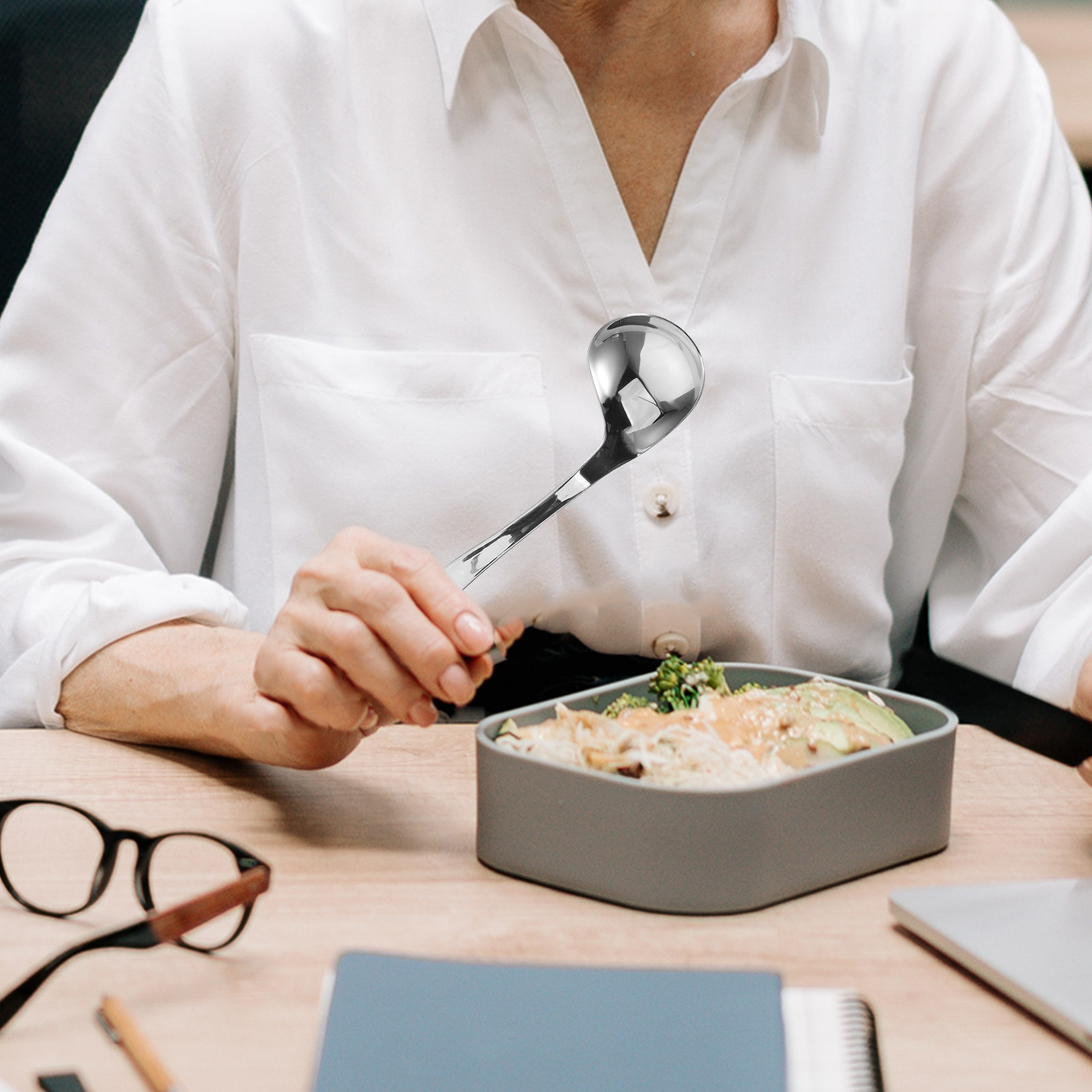 Adaptive Spoon Curved Handle f - Self Feed Spoon 评论和价格
