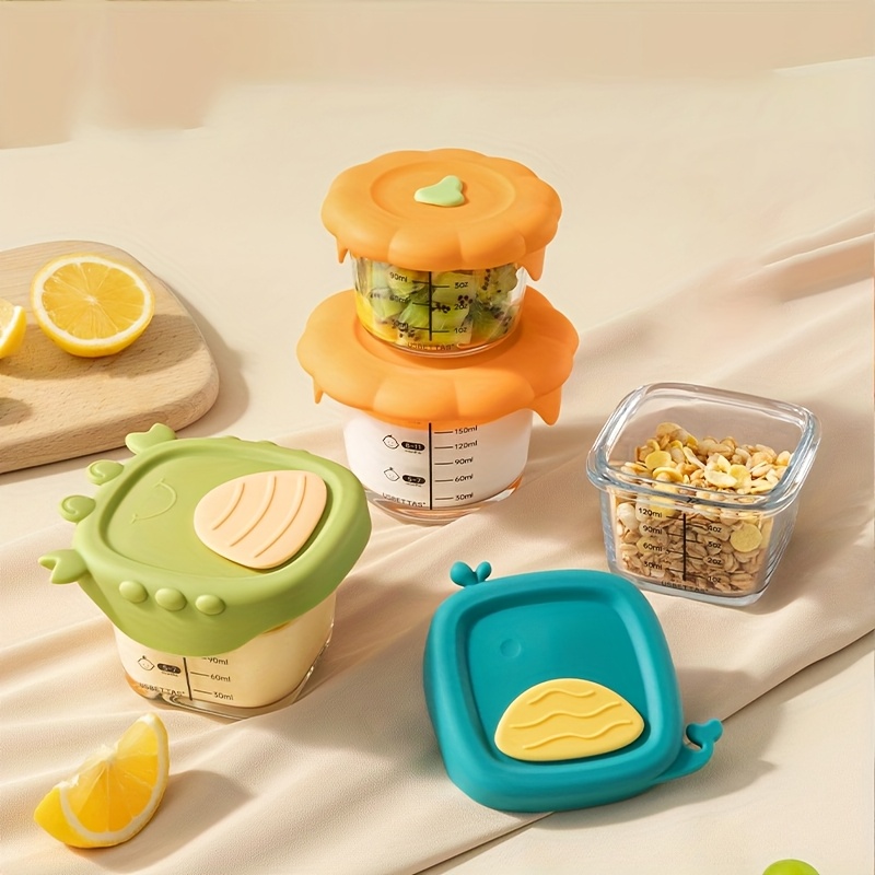 120/180ml Glass Baby Food Cont - Baby Food Glass Jars 评论和价格