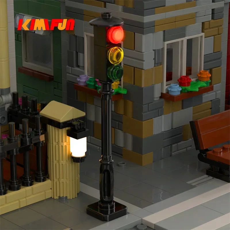 1pcs LED MOC Street Automatic  - Lego Set Creator 评论和价格
