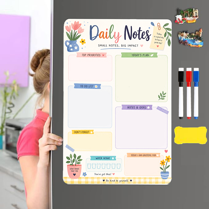 Magnetic Dry Erase Board Fridg - Baby Food Schedule 评论和价格