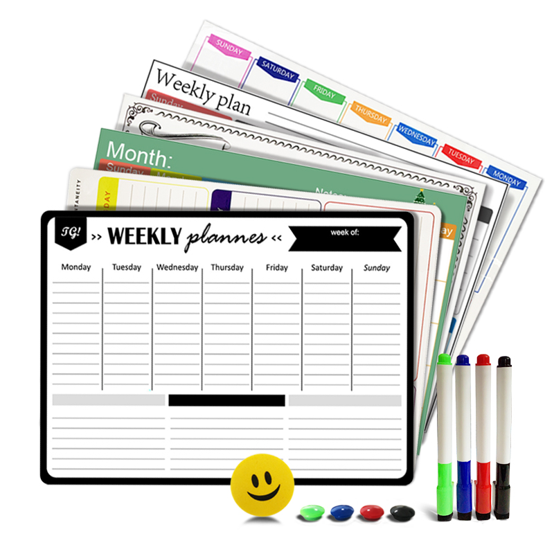 A3 Magnetic Weekly & Monthly P - Baby Food Schedule 评论和价格