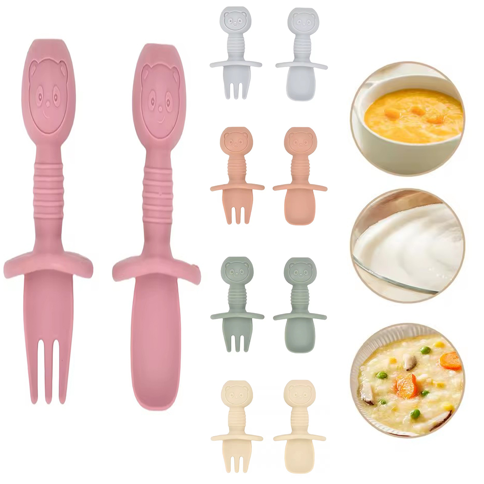 2pcs Food Grade Children Woode - Baby Food Guide 评论和价格