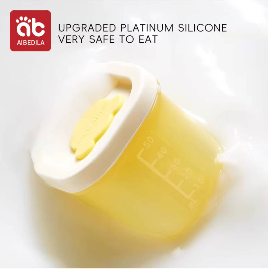 AIBEDILA Baby Silicone Food Fr - Baby Food Glass Jars 评论和价格