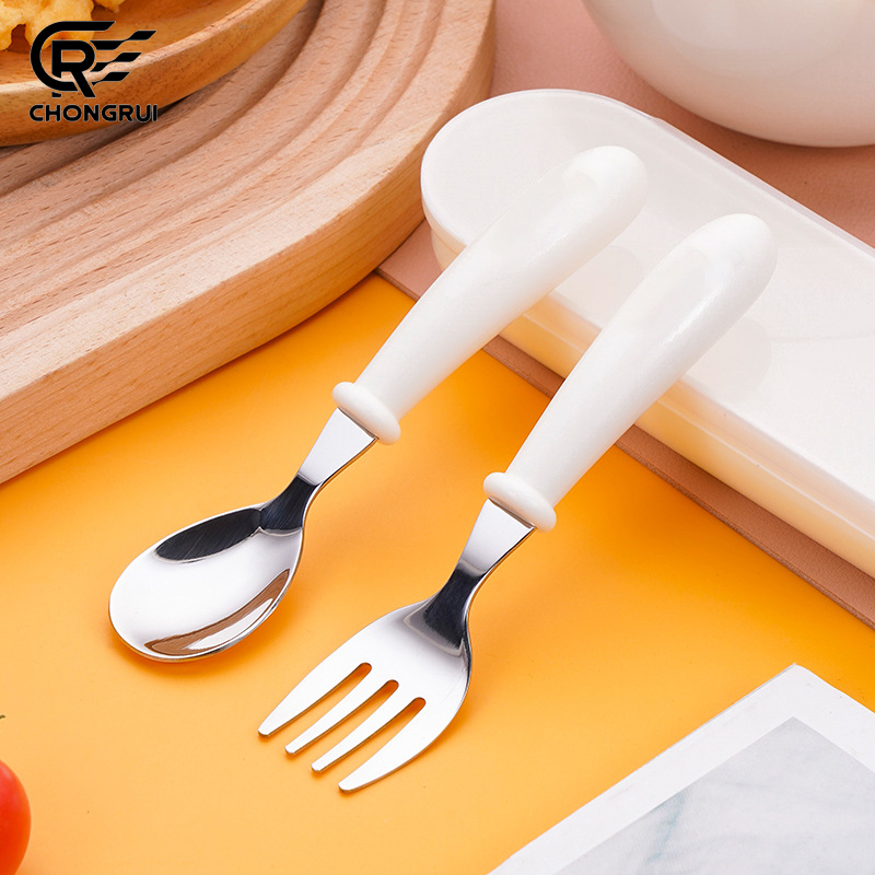304 Stainless Steel Kids Spoon - Baby Food Knife Set 评论和价格