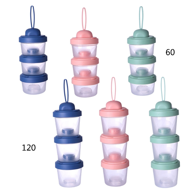 60ml/120ml Milk Powder Storage - Baby Food Equipment 评论和价格