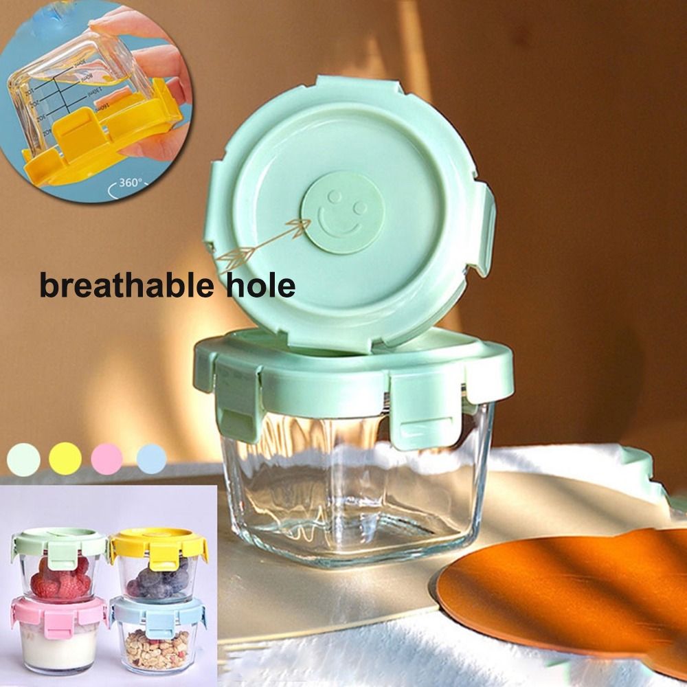 New 170ml Food Storage Box Fro - Baby Food Glass Jars 评论和价格