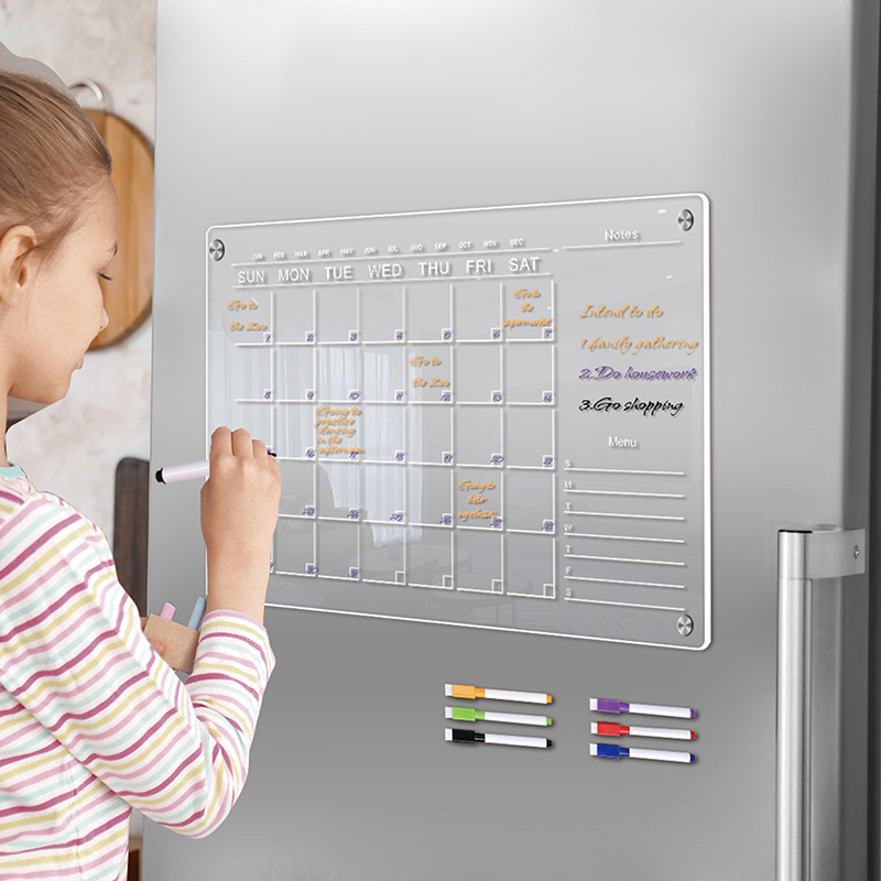 1Pc Clear Acrylic Magnetic Wee - Baby Food Schedule 评论和价格