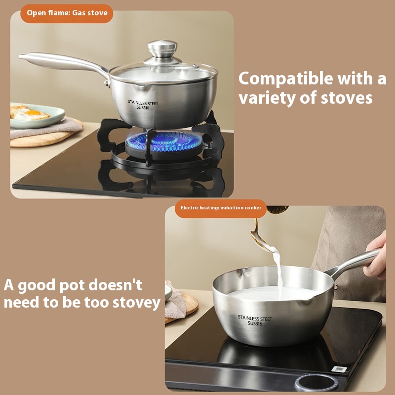 316 stainless steel pot thicke - Baby Food In Jar 评论和价格