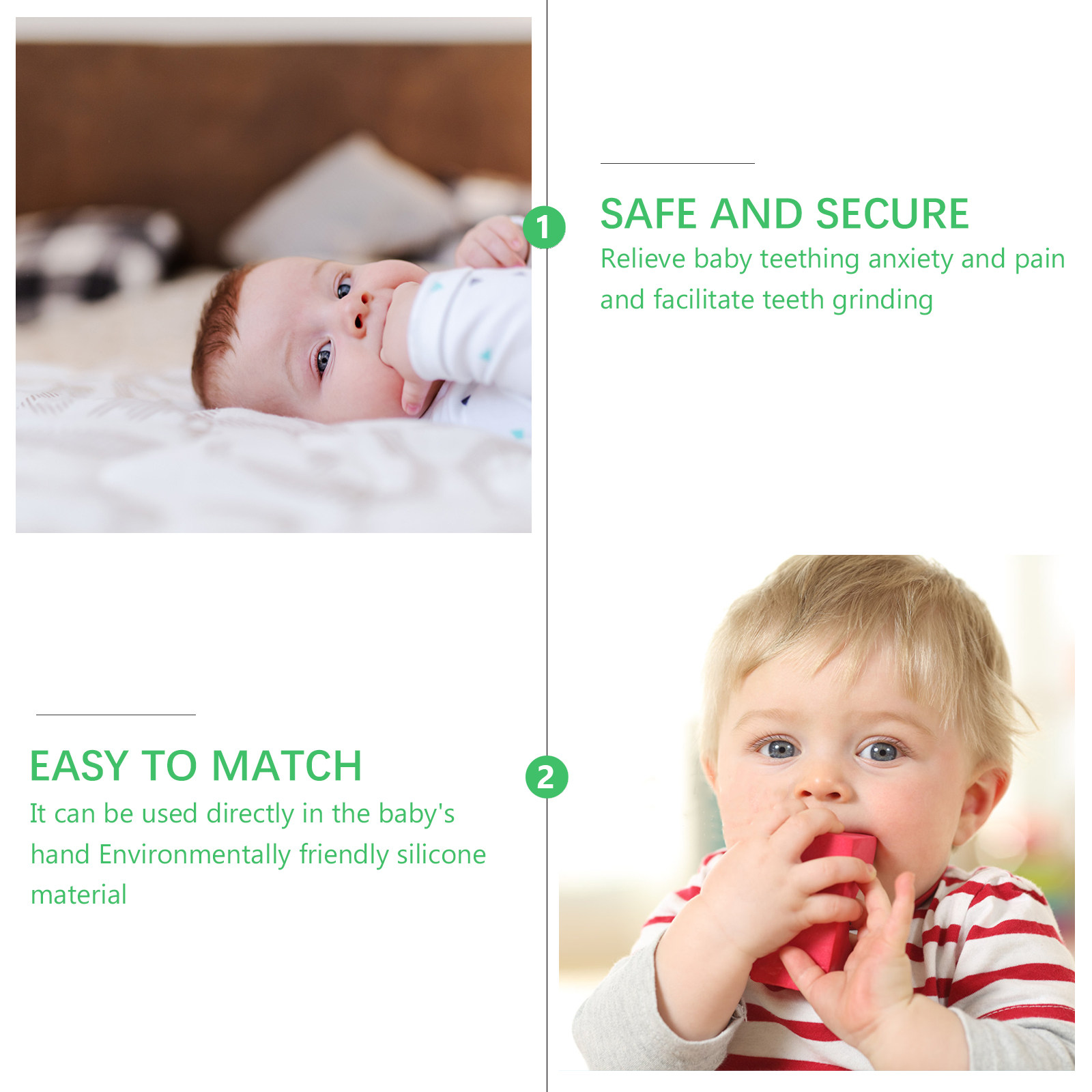 3Pcs Food Grade Silicone Baby  - Baby Food Product 评论和价格