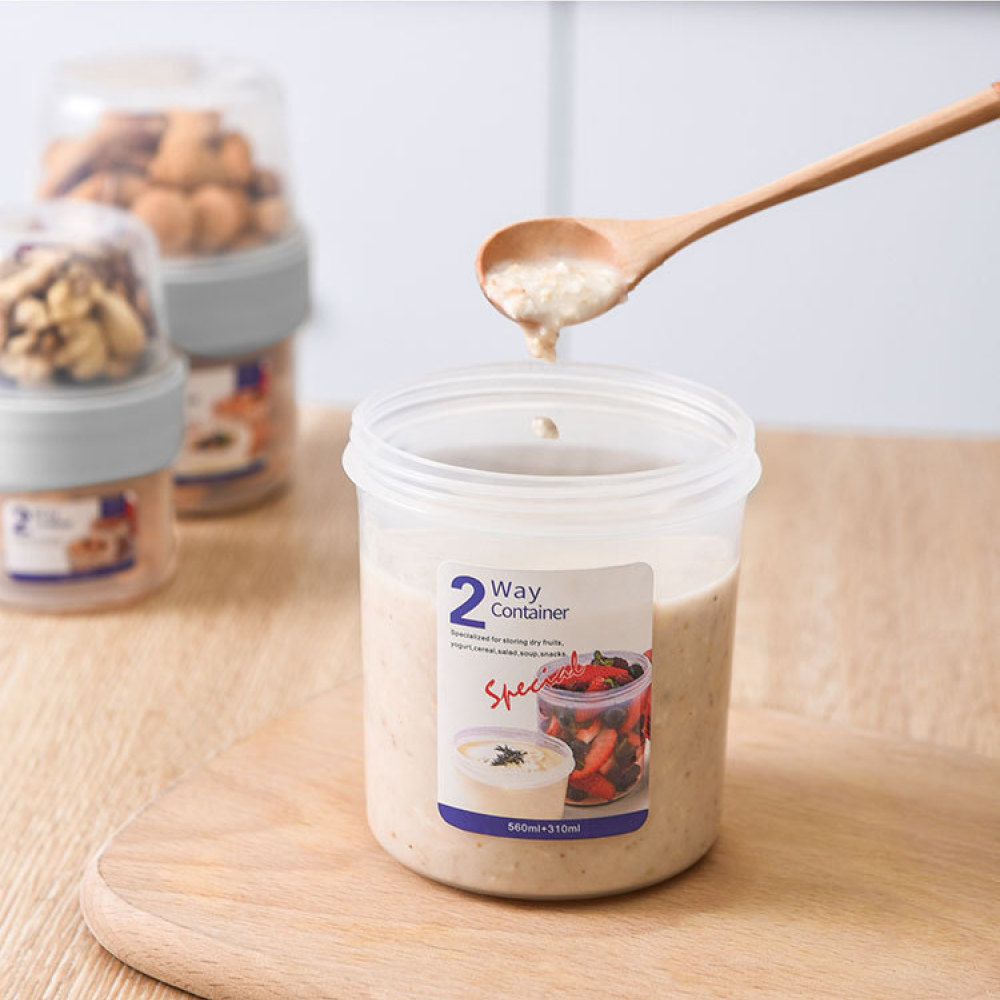 Double Layer Leakproof Food Ca - Baby Food In Jar 评论和价格